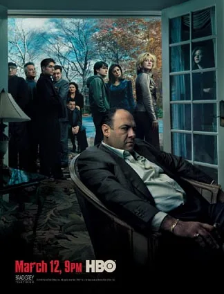 Sopranos Season Six Poster