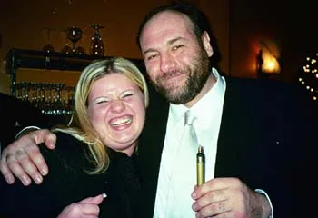 Amanda and James Gandolfini