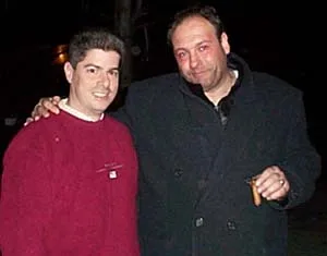 SopranoDave and James Gandolfini
